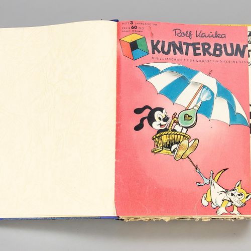 Null Gebundene Comicsammlung, Deutschland, 2. Hälfte des 20. Jahrhunderts (ab de&hellip;