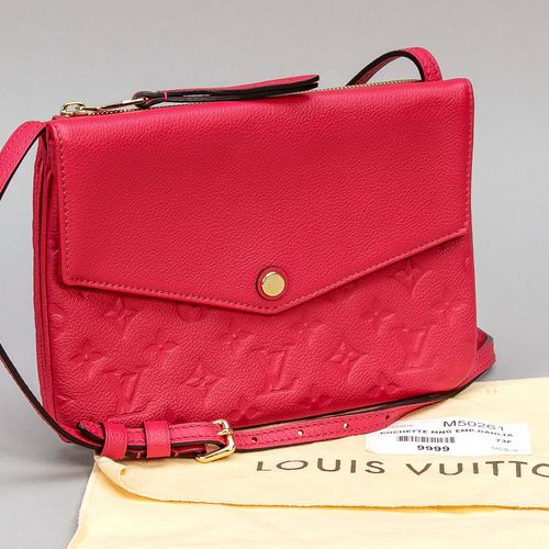 Null Louis Vuitton, Twinset Twice Monogram Empreinte Pochette Dahlia, cuir de ve&hellip;