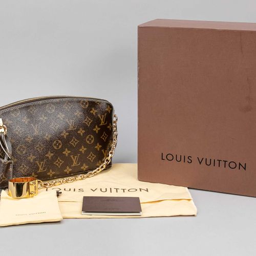 Null Louis Vuitton, Limited Edition Monogram Canvas Fetish Lockit Clutch, tela d&hellip;