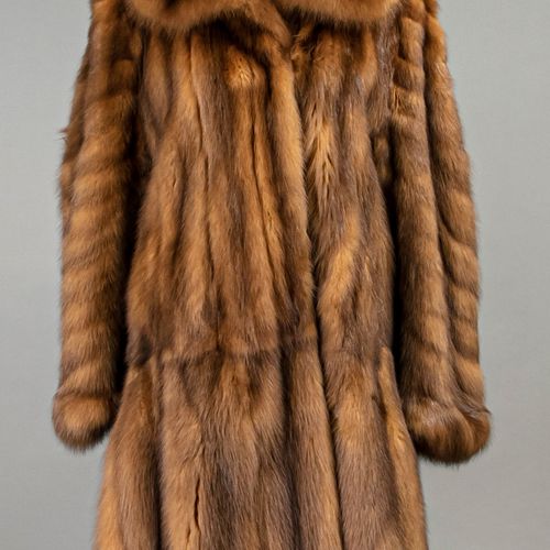 Null Manteau de zibeline pour femme et bandeau assorti, sans nom ni taille indiq&hellip;