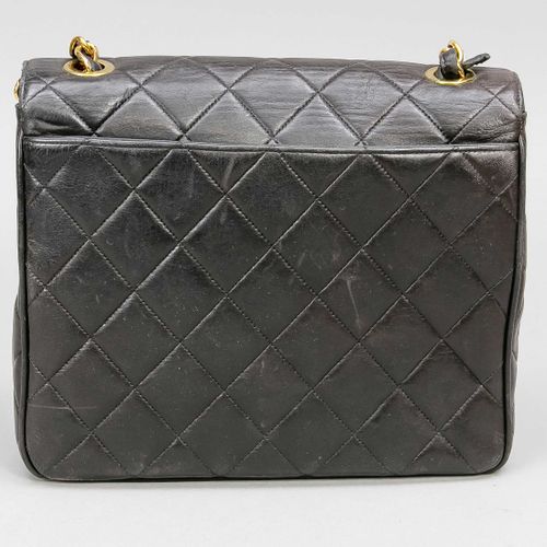 Null Chanel, Brown Quilted Vintage Classic Square Flap, pelle di vitello trapunt&hellip;