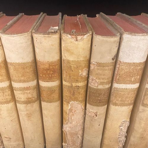 Old Testament according to the vernacular, Antonio Martini Volumes in 8 °, bound&hellip;