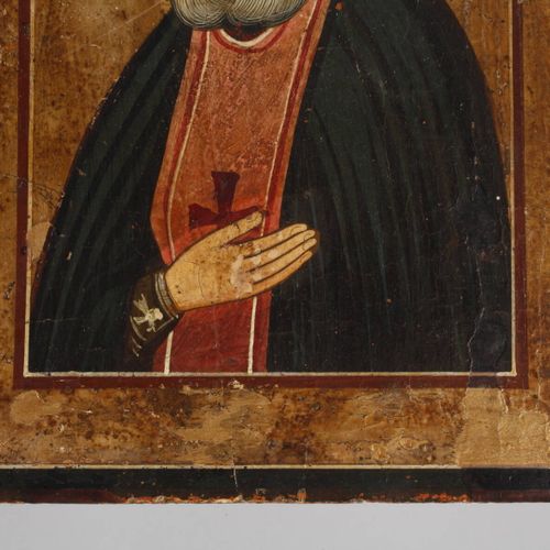 Null 
Icon of Saint Serafim of Sarov
Late 19th century, tempera on simple wood p&hellip;