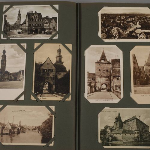 Null 
Album de cartes postales Allemagne
avant 1945, environ 400 cartes postales&hellip;
