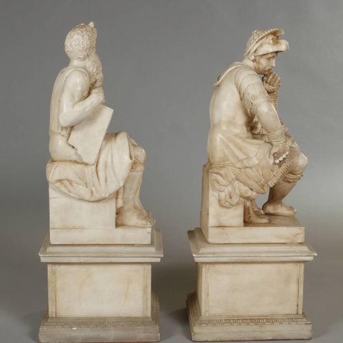 Null 
Paar Antikenrezeptionen
um 1900, unsigniert, Alabaster, eine Rezeption des&hellip;