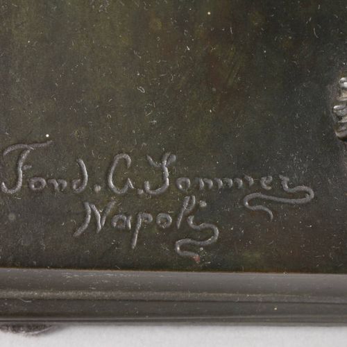 Null 
Réception antique Faune dansant
Fin 19e siècle, signature du fondeur Fond.&hellip;