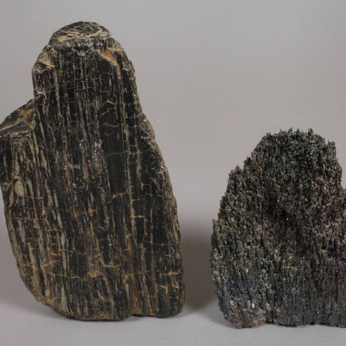 Null 
岩石和矿物收藏 
约800件，主要是岩石，但也有化石和矿物标本，如岩石晶体、玛瑙和烟熏石英，大部分单独包装在纸板箱中，很少有地点标签，照片显示了矿物&hellip;