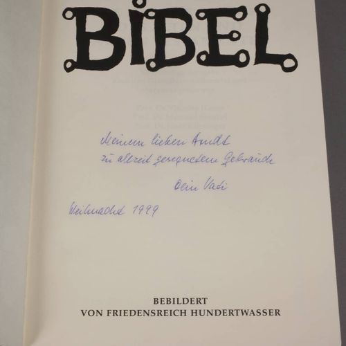 Bible Hundertwasser Die Heilige Schrift des Alten und Neuen Testaments, édition &hellip;