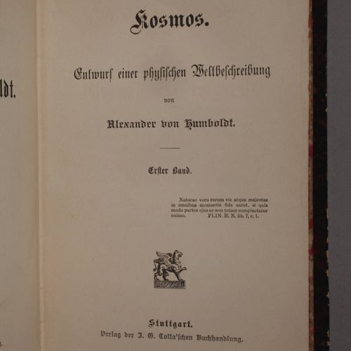 Null 
Gesammelte Werke von Alexander von Humboldt
Band 1-11, verschiedene Auflag&hellip;