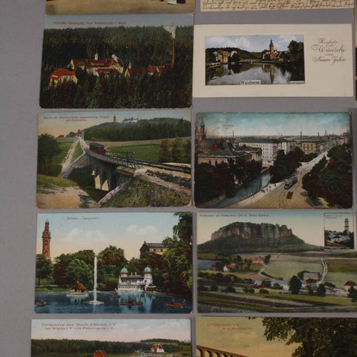 Null 
Konvolut Post- und Ansichtskarten
um 1910 bis 1930, ca. 500 Post- und Ansi&hellip;