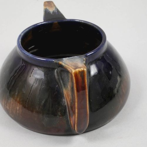 Null 
Bürgel double handled bowl
around 1905, unmarked, light gray stoneware bod&hellip;