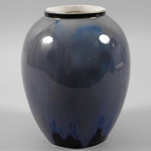 Null 
Polish pottery large glazed vase
around 1910, company mark Hugo Reinhold &&hellip;