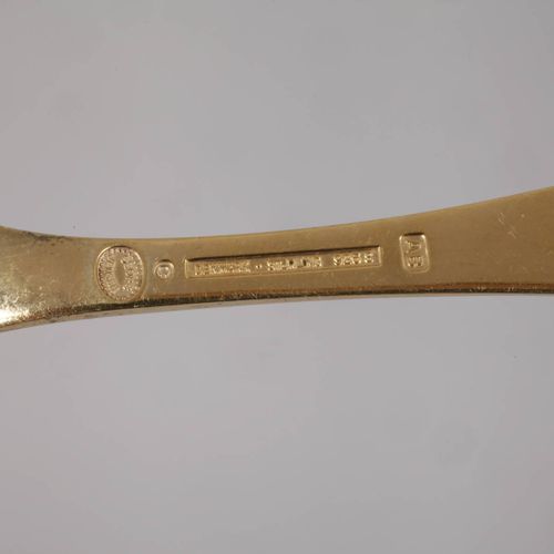 Null 
Silver thirteen year spoon enamel
1972-87, silver stamped Georg Jensen Den&hellip;
