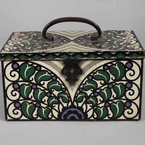 Null 
Publicity box
designed by Emanuel Josef Margold circa 1915, unmarked, tinp&hellip;
