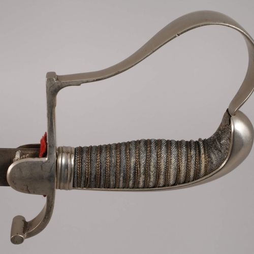 Null 
Sabre de Saxe
vers 1880, pour officiers de la cavalerie légère, lame bisea&hellip;