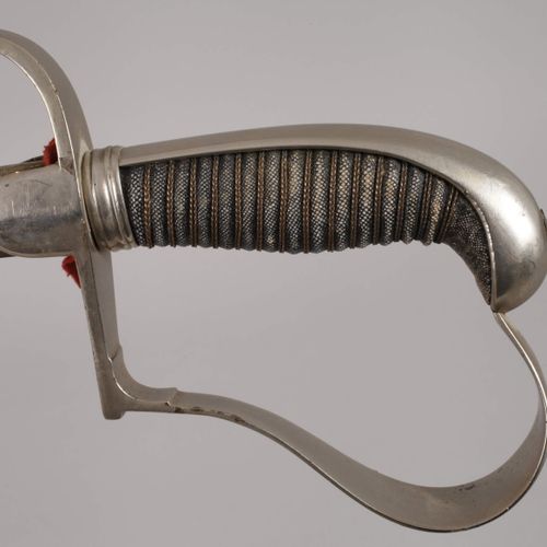 Null 
Sabre Saxony
circa 1880, for officers of the light cavalry, wedge-shaped b&hellip;