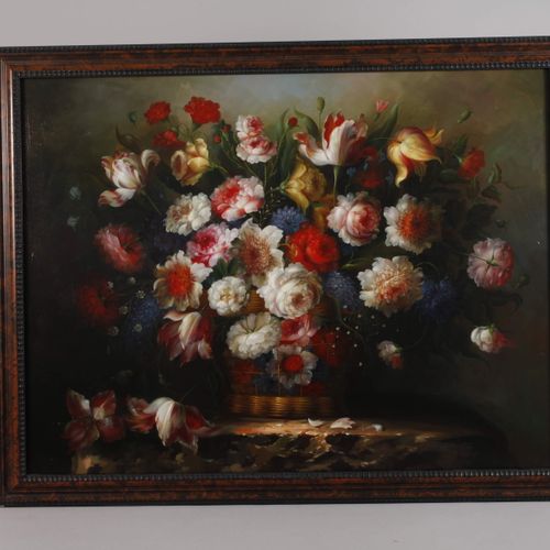 Null 
Bodegón de flores
exuberante bodegón de rosas, tulipanes y narcisos en una&hellip;