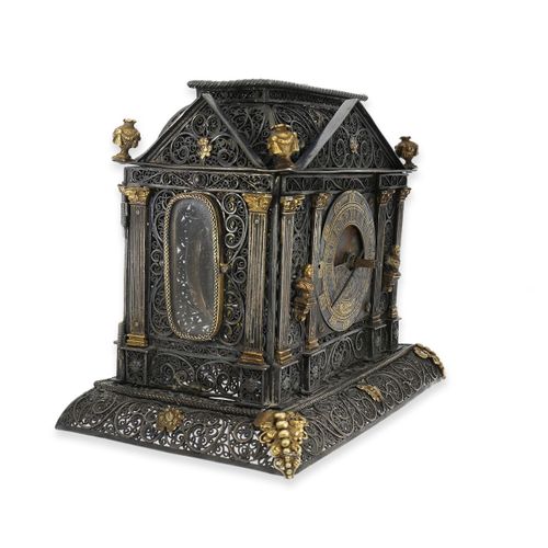 Null Orologio da tavolo: orologio da tavolo barocco astronomico da museo con suo&hellip;