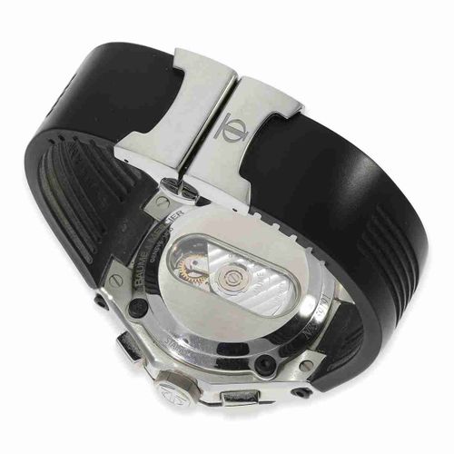 Null Armbanduhr: großer sportlicher Automatik-Taucherchronograph, Baume & Mercie&hellip;