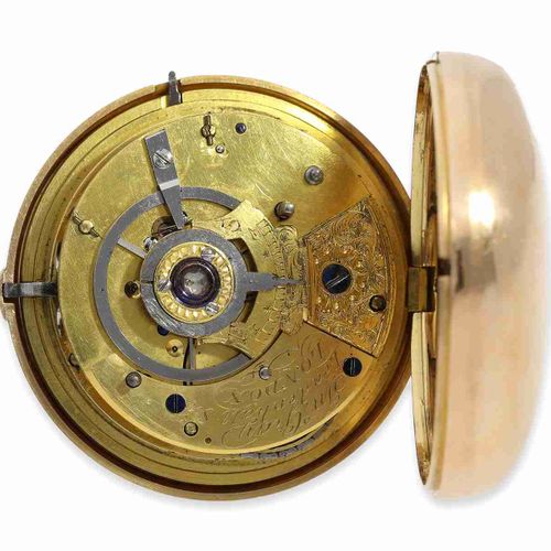 Null Reloj de bolsillo: reloj de cubierta inglés de calidad con segundero parabl&hellip;
