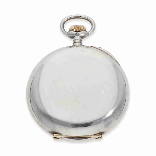 Null Pocket watch: exceptionally large Glashütte apprentice watch of outstanding&hellip;