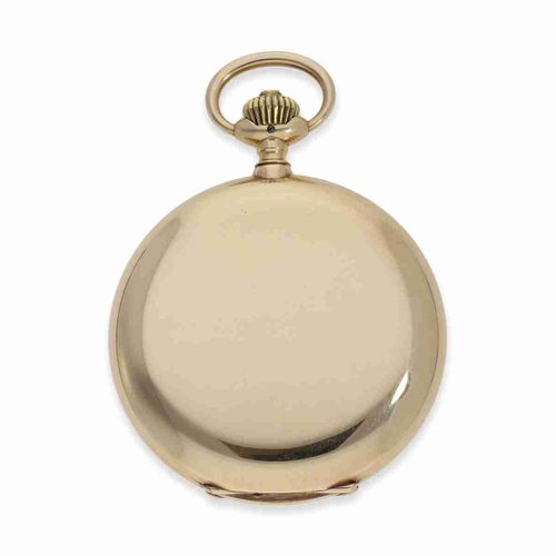 Null Reloj de bolsillo: reloj de caza de oro de Glashütte especialmente pesado y&hellip;