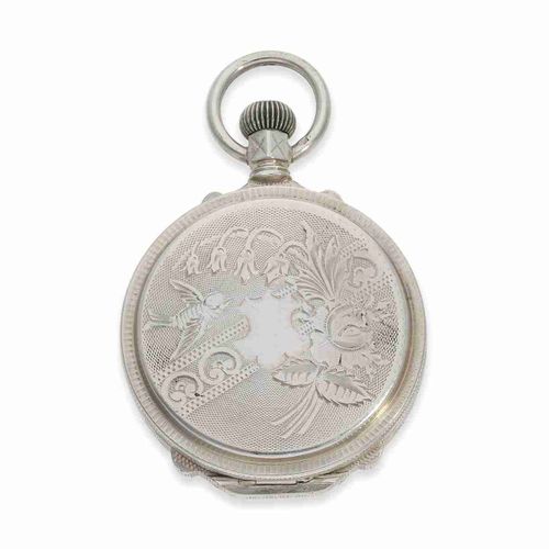 Null Pocket watch: extremely unusual Geneva precision pocket watch for the Ameri&hellip;