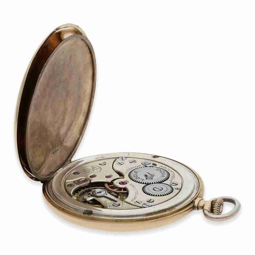 Null Pocket watch: elegant thin Art Déco dress watch with pinstripe decoration, &hellip;