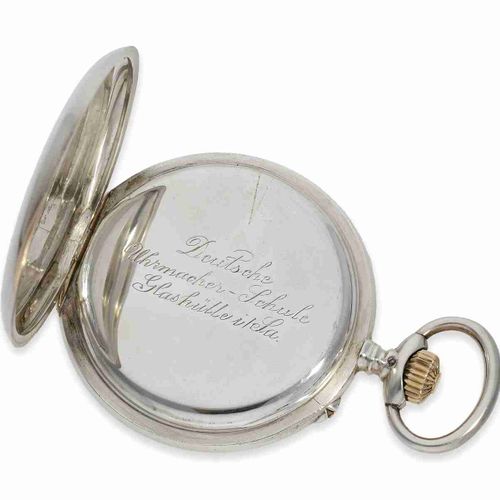 Null Montre de poche : pièce de collection rare de Glashütte, apprenti horloger &hellip;