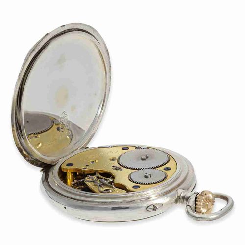 Null Orologio da tasca: orologio da apprendista Glashütte eccezionalmente grande&hellip;