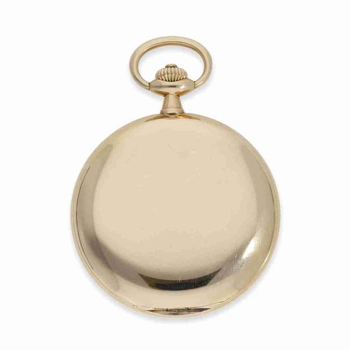 Null Pocket watch: rare thin gold hunting case watch, A. Lange & Söhne, Glashütt&hellip;