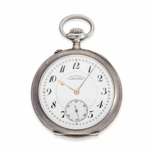 Null Reloj de bolsillo: reloj de bolsillo de plata para caballero, A. Lange & Sö&hellip;