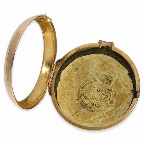 Null Reloj de bolsillo: reloj de cubierta inglés de calidad con segundero parabl&hellip;