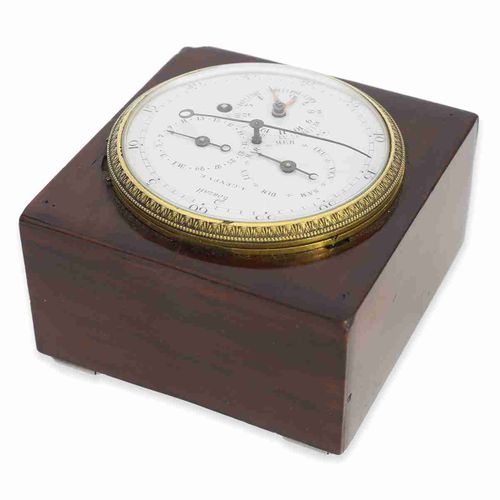 Null Horloge de table : extrêmement rare horloge de table/de pont astronomique a&hellip;