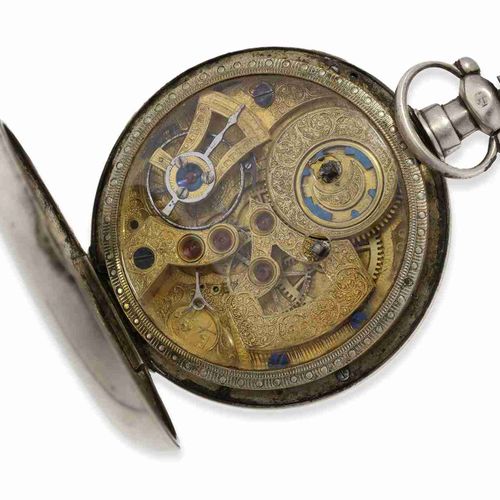 Null Pocket watch: Leo Juvet for the Chinese market, pocket watch with centre se&hellip;