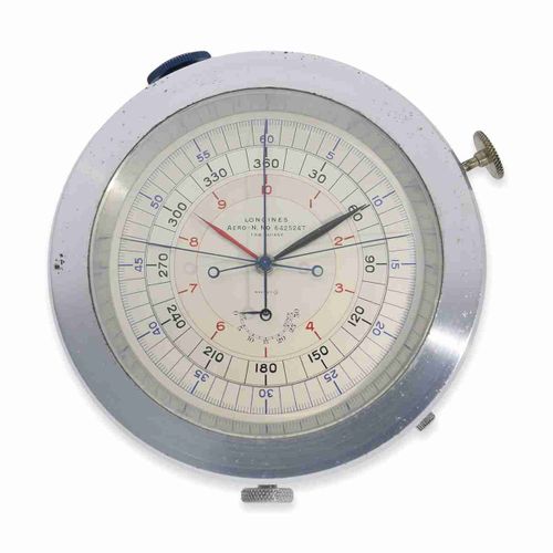 Null Navigation watch: Longines rarity, siderograph "Aero" Marine Nationale Aero&hellip;