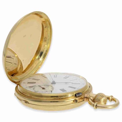 Null Orologio da tasca: bel Ankerchronometer di Ginevra No. 12357, ca. 1870

Ca.&hellip;