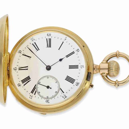 Null Taschenuhr: feiner Genfer Ankerchronometer Nr. 12357, ca. 1870

Ca. Ø49mm, &hellip;