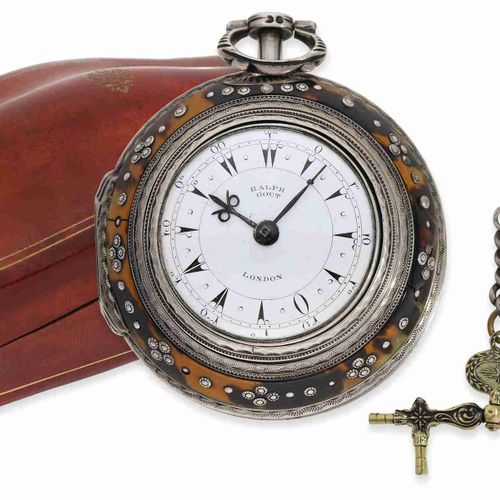 Null 怀表。奥托曼式怀表，有4个表壳，处于博物馆状态，有链子、钥匙和盒子，Ralph Gout London No.35108，约1800-1850。

约&hellip;