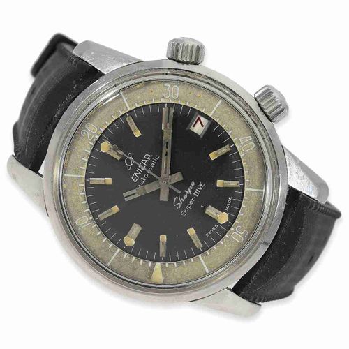Null Orologio da polso: ricercato orologio subacqueo vintage, Enicar Sherpa Supe&hellip;