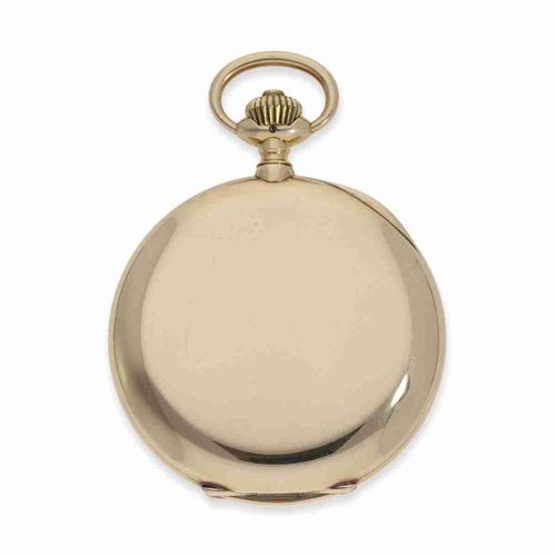 Null Reloj de bolsillo: reloj de caza de oro de Glashütte especialmente pesado y&hellip;
