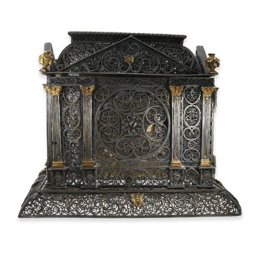 Null Table clock: museum-like astronomical Baroque table clock with striking mec&hellip;