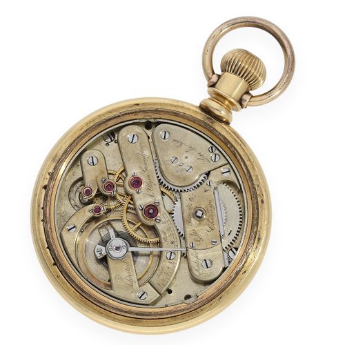 Null Montre de poche : Ankerchronomètre lourd et inhabituel, Ulysse Grandjean La&hellip;