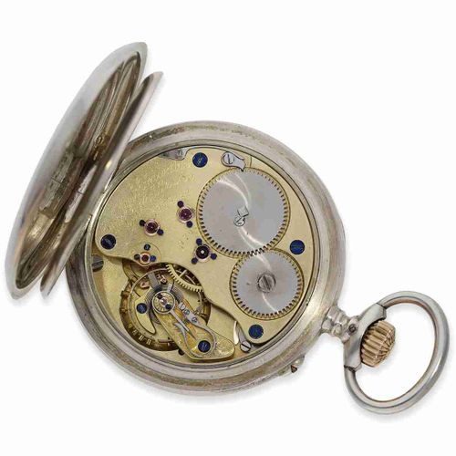 Null Montre de poche : pièce de collection rare de Glashütte, apprenti horloger &hellip;