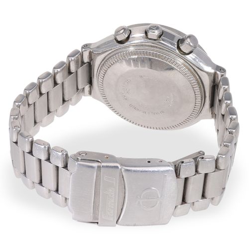 Null Montre-bracelet : chronographe sportif vintage en acier, Baume & Mercier 'F&hellip;