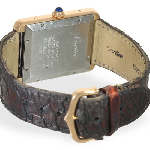 Null Montre-bracelet : wanted, large Cartier, 'Cartier Tank Solo Automatic XL' R&hellip;