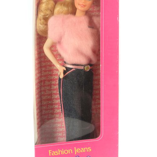 Null Barbie-Puppe Mattel No. 5315, ca. 1981, ''Fashion Jeans Barbie'', verschlos&hellip;