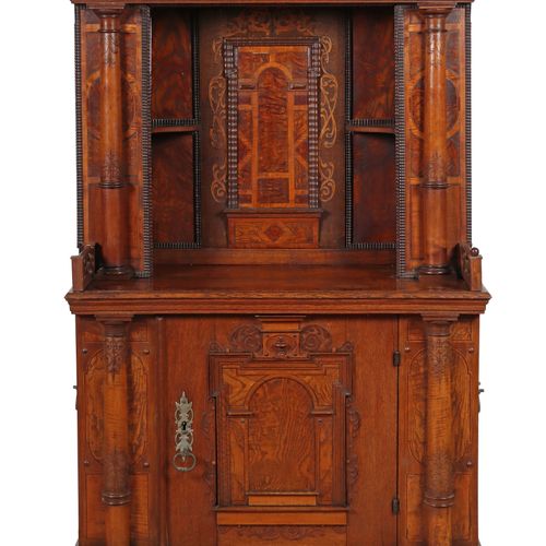 Null Ulmer Überbauschrank 19e siècle, chêne / noyer / orme et autres, Armoire de&hellip;