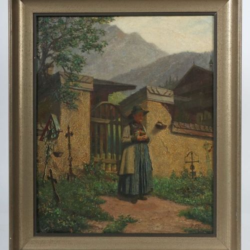 Null Felgentreff, Paul Potsdam 1854 - 1933 Munich, peintre de genre et de paysag&hellip;