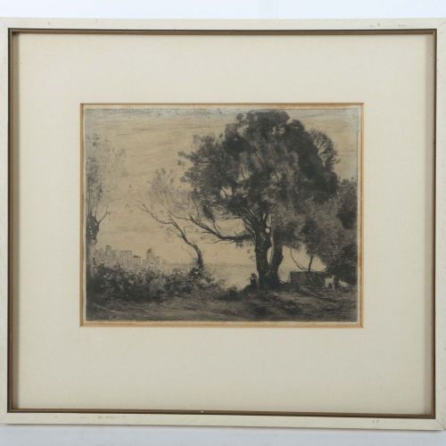 Null Corot, Jean Baptiste Paris 1796 - 1875 ibidem, peintre français. ''Souvenir&hellip;